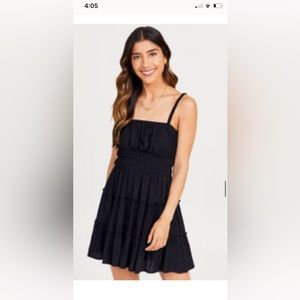 Altar’d State Campbell Dress Black